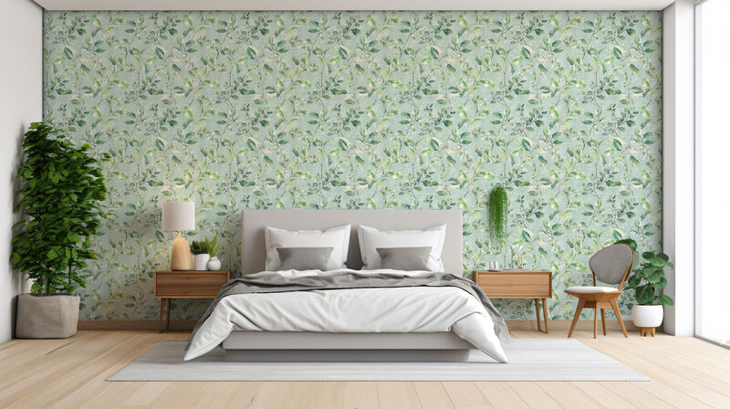 Lucene Green Spring Vines Wallpaper image number 4