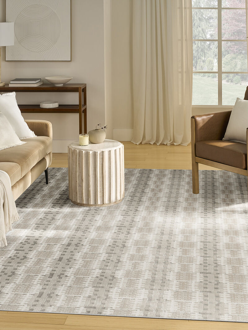 Nordic NRC08 Ivory/Multicolor 8' x 10' Rug