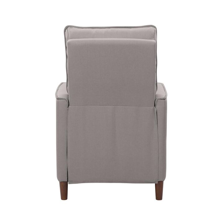 CorLiving Alder Manual Recliner in Light Grey