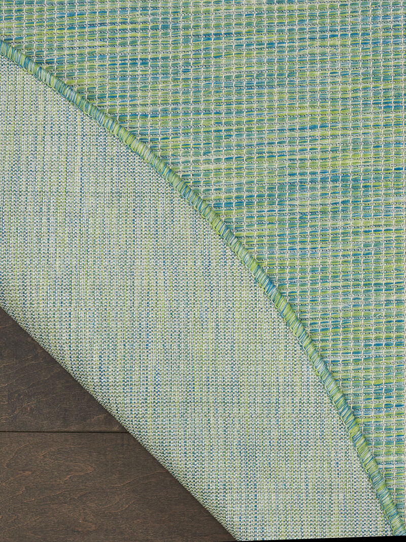 Positano POS01 Blue/Green 6' x Round Rug image number 2