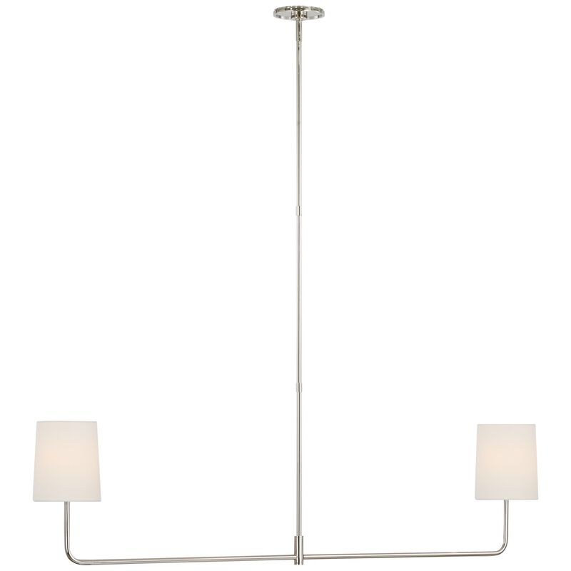 Go Lightly 54" Two Light Linear Chandelier