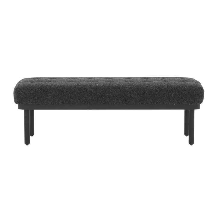Olivia Boucle Bench