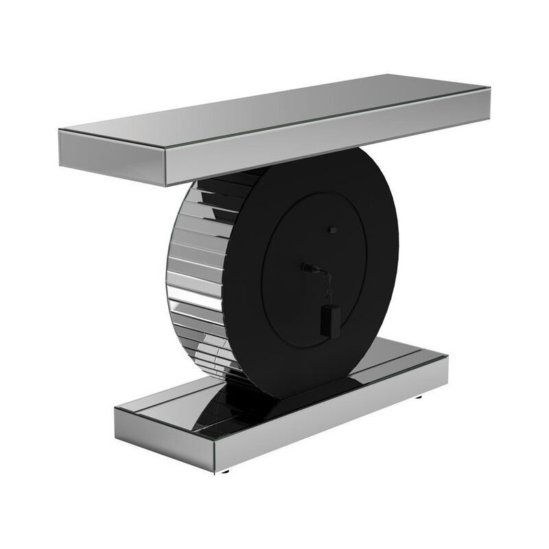 Coaster Co. of America Bergenia Rectangular Console Table Silver