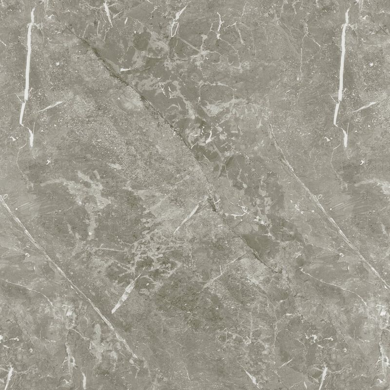 Plethoria Home Grey Faux Marble and Gunmetal 2-piece Nesting Coffee Table