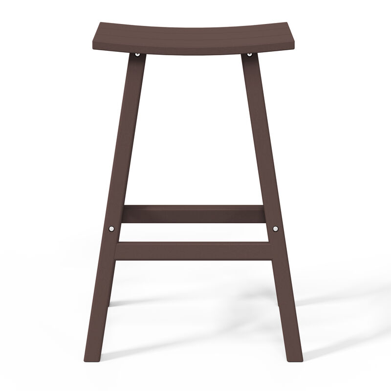 WestinTrends Westintrends 29" height Outdoor / Patio Saddle bar stool image number 3