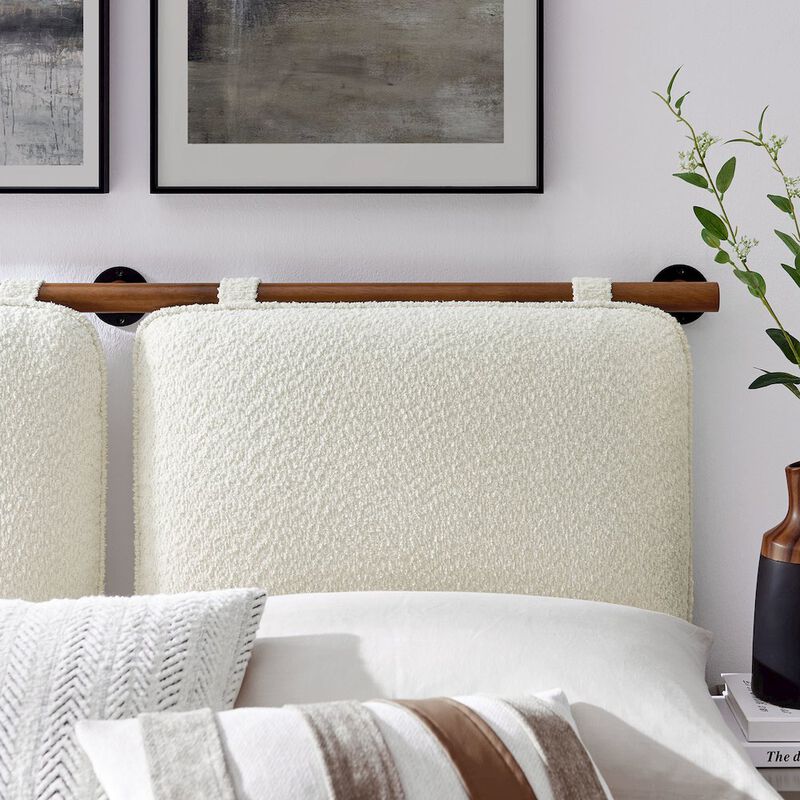 Modway Anela Wall-Mounted Chenille Upholstered Full Headboard