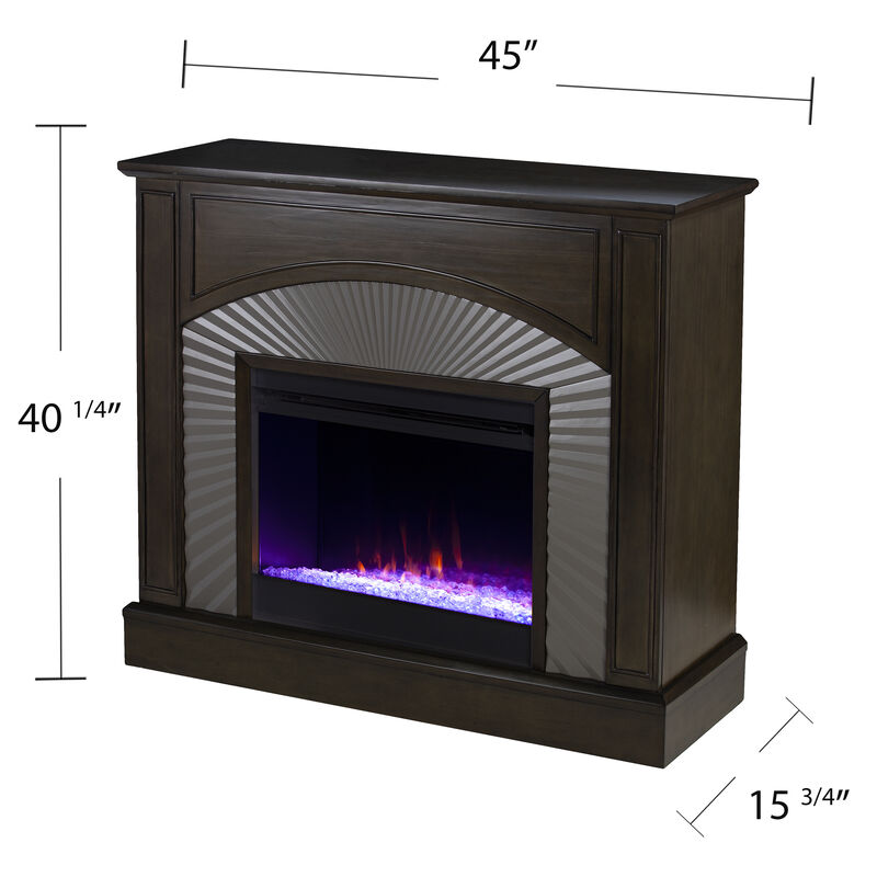 Buxton Color Changing Fireplace