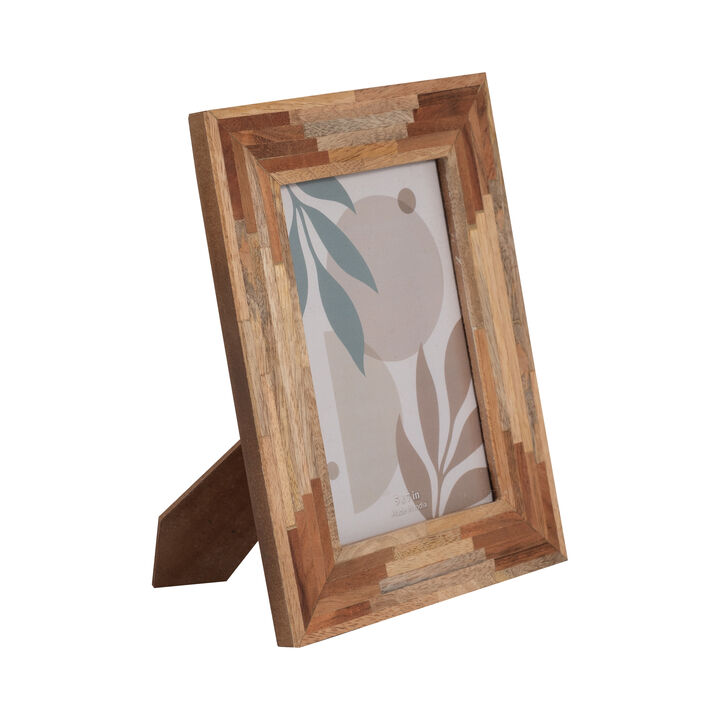 Wood, 5x7 Layers Photo Frame, Natural