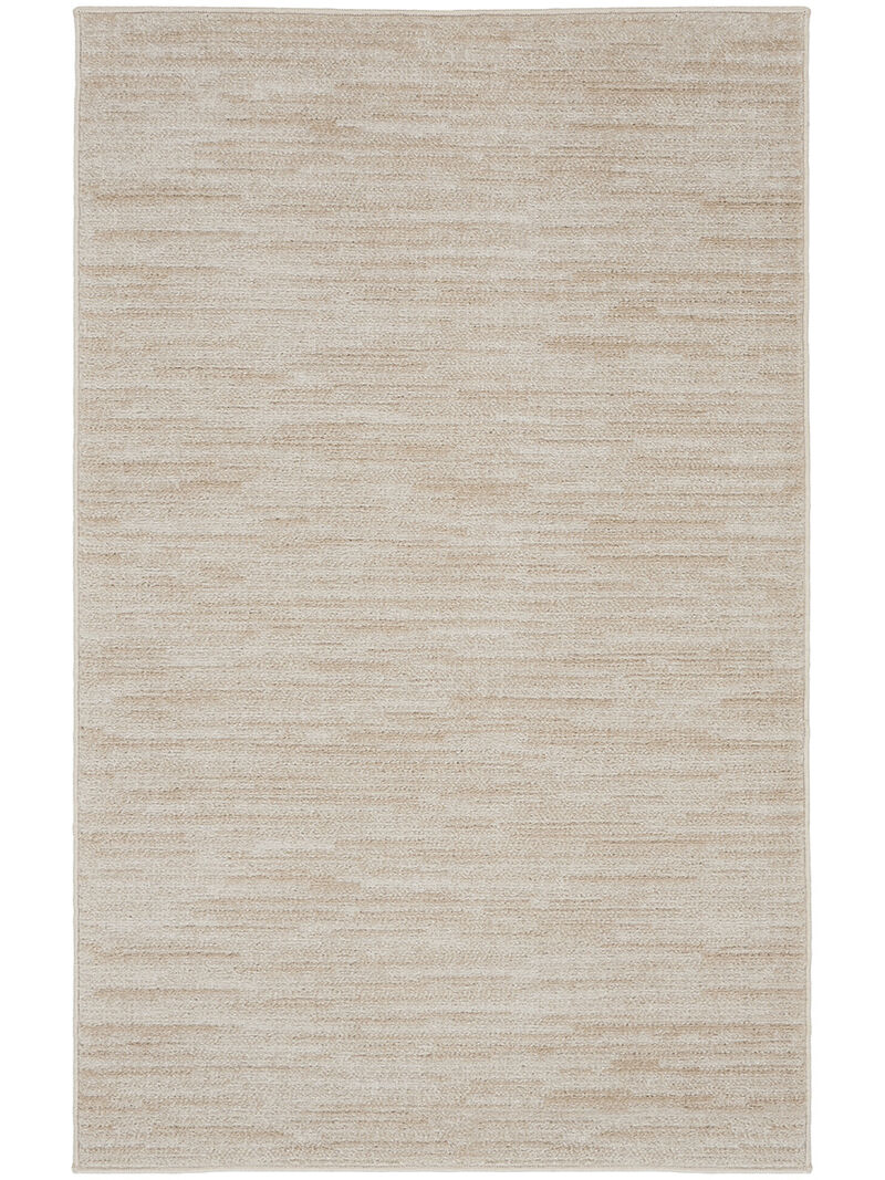Nourison Essentials NRE01 Ivory/Beige 3' x 5' Rug