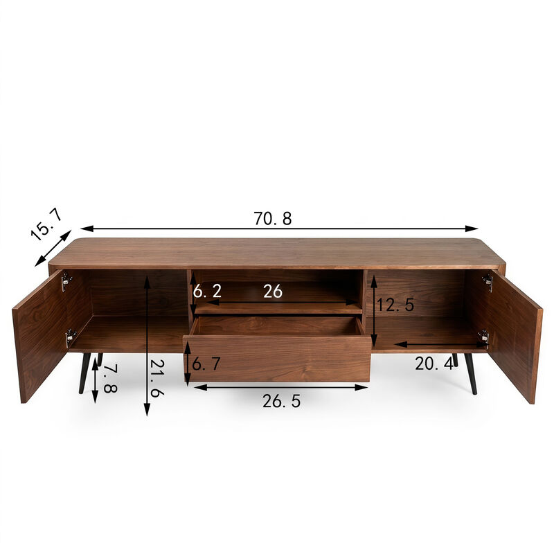 Jinglu  iron legs TV Stand image number 3