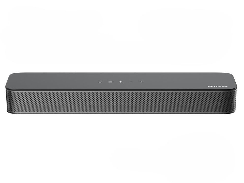 ULTIMEA 2.1ch Compact Soundbar for TV, 3" Built-in Subwoofer, App Control, 120W Peak Power, Bluetooth 5.4, OPT/AUX, PC&TV Sound Bar