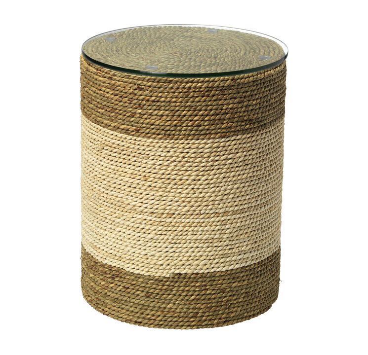Saint Bart's Seagrass Side Table
