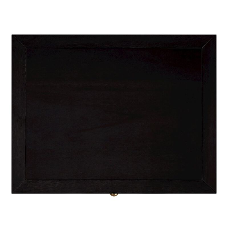 Butler Specialty 21 in. W Rectangular Wood 1 Drawer Small Nightstand with Lower Open Shelf