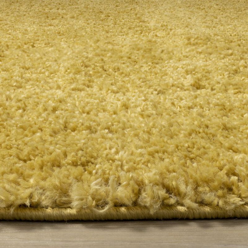 Novelle Home Palmer Soft Yellow Shag Rug, 5'3 x 7'7 image number 6