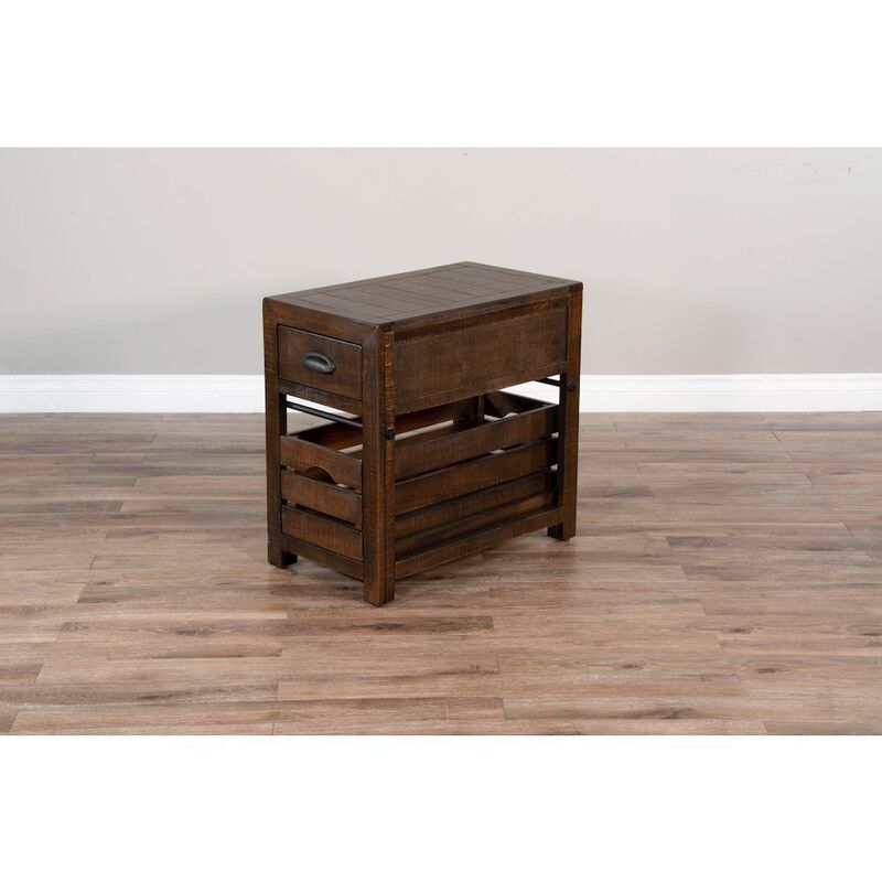 Sunny Designs Homestead Chair Side Table image number 3