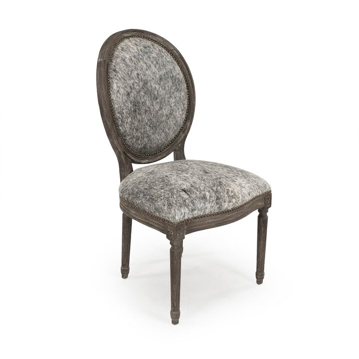 Medallion Cowhide Chair B004 E271 Cow SPBL