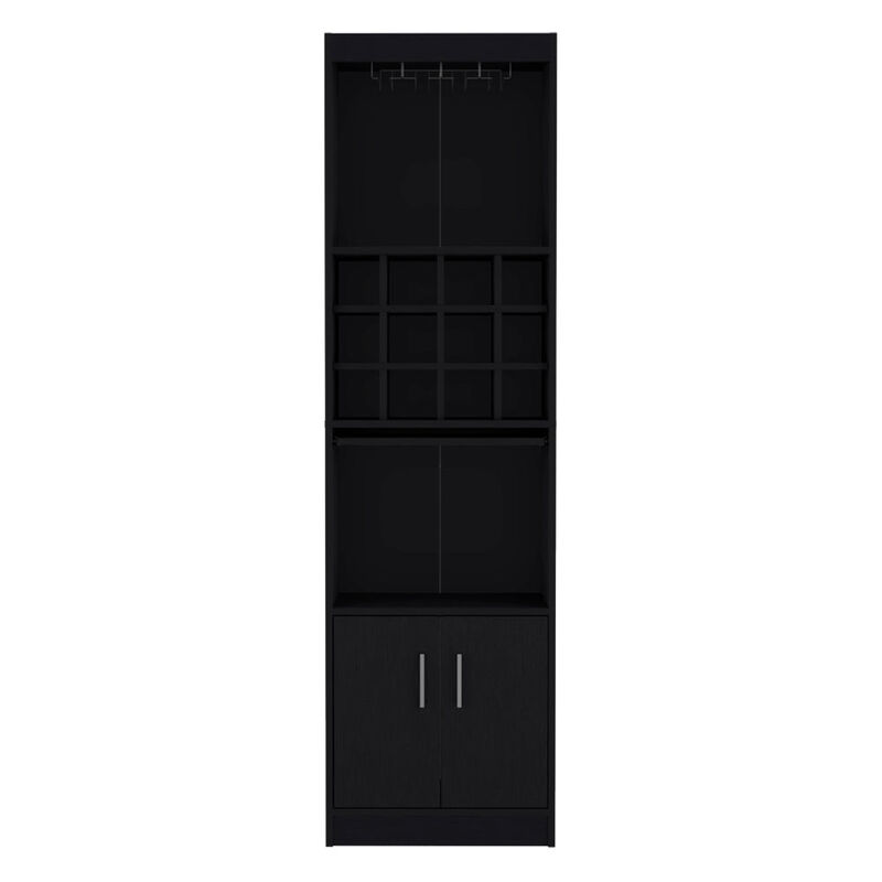 Bar Cabinet Fulton, Living Room, Black