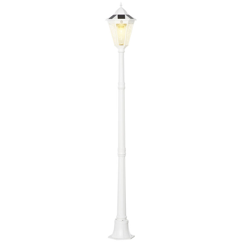Streamdale Waterproof Solar Lamp Post with Motion Sensor