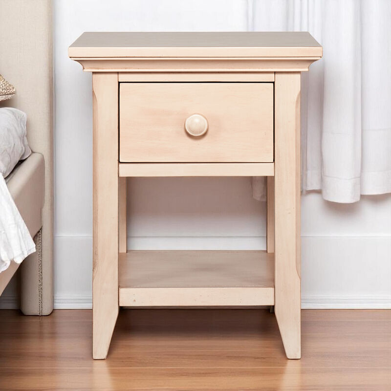 One Drawer Bedside Table – Space-Saving Nightstand