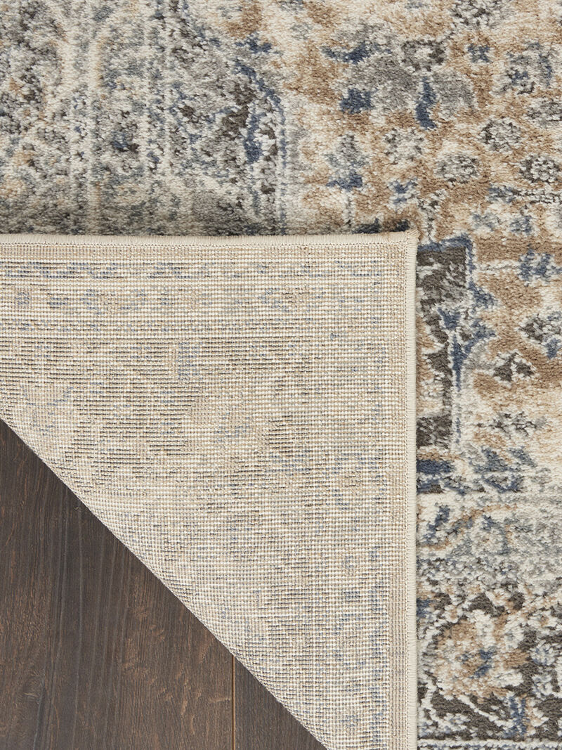 Quarry QUA07 Gray/Ivory 8'10" x 11'10" Rug image number 1