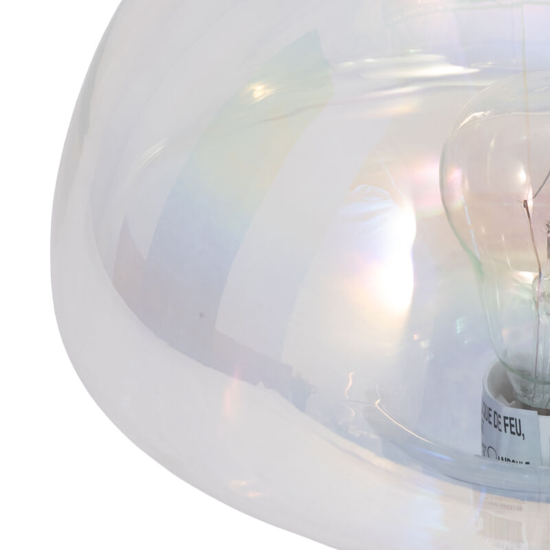 11" Luster Mushroom Lamp, Multi image number 3