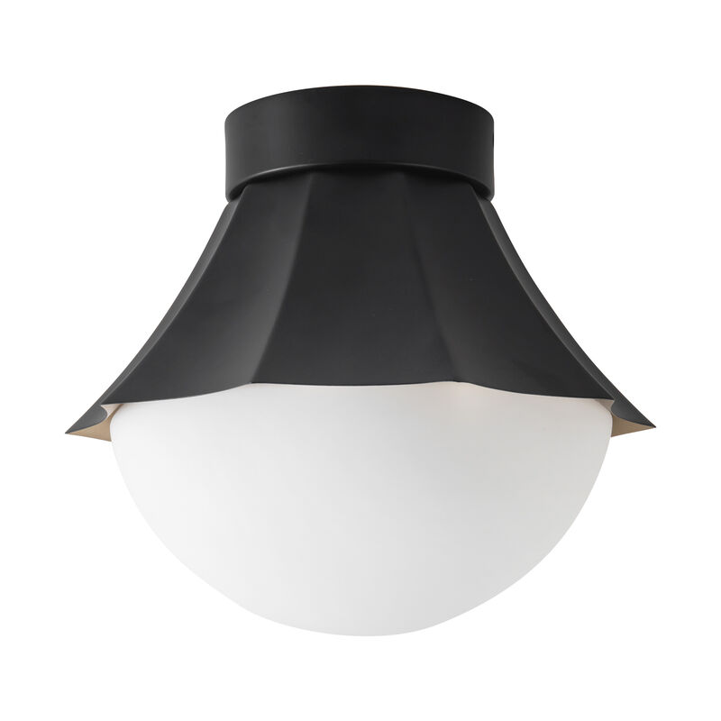 Shelton 12 in Semi Flush Mount with Glass image number 2