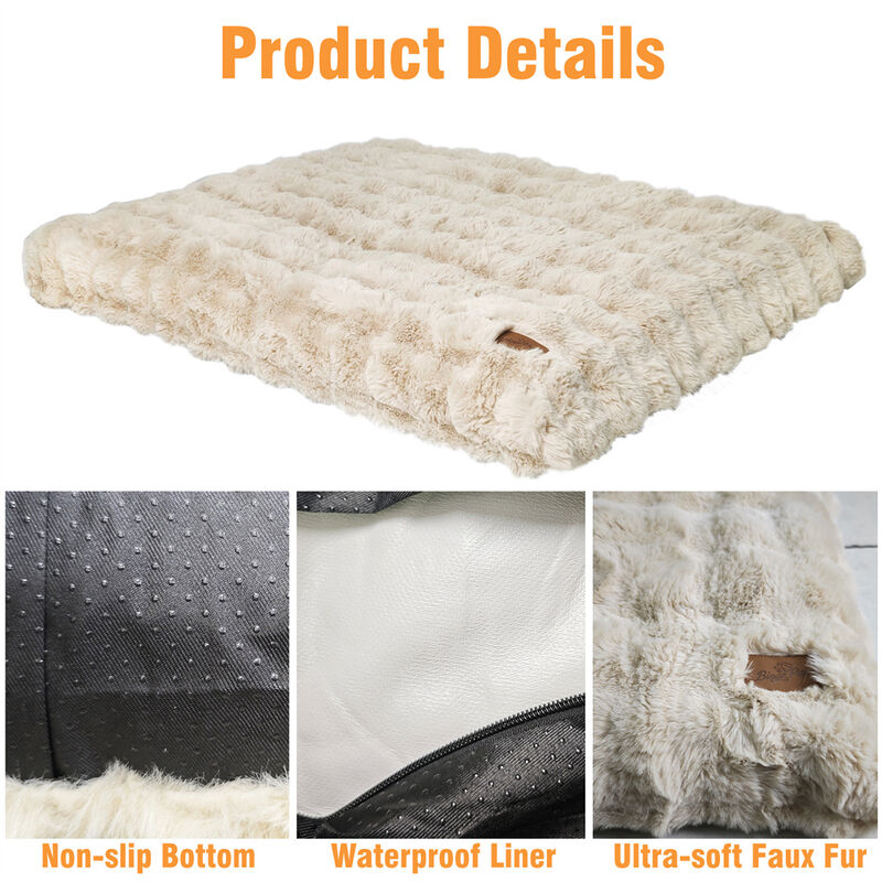 Jumbo Anti-Anxiety Calming Dog Bed Removable Cover Pet Beds Mattress Non Skid image number 5