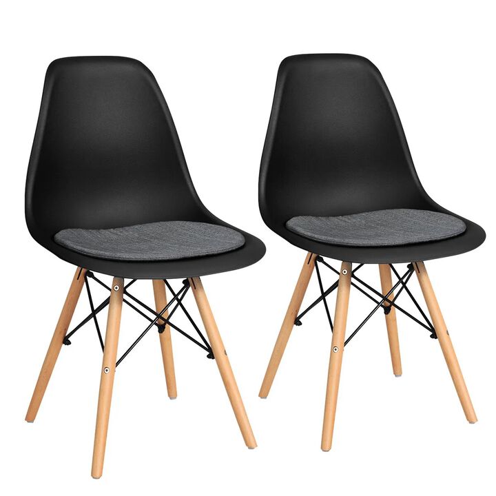 2 Pcs Dining Chair Mid Century Modern DSW Chair Furniture