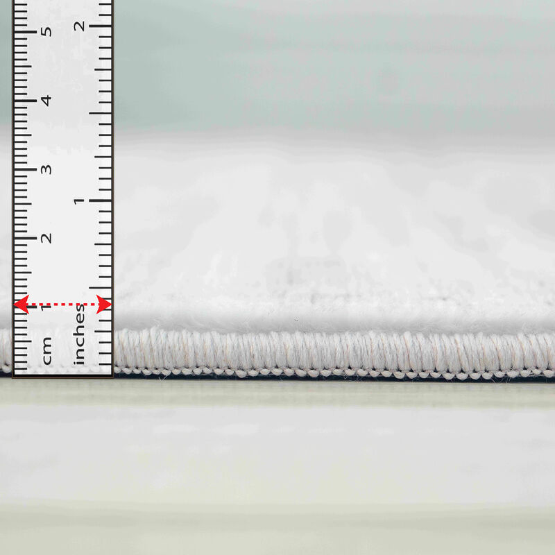 Rug Branch Elena Contemporary Abstract Beige Purple Indoor Area Rug