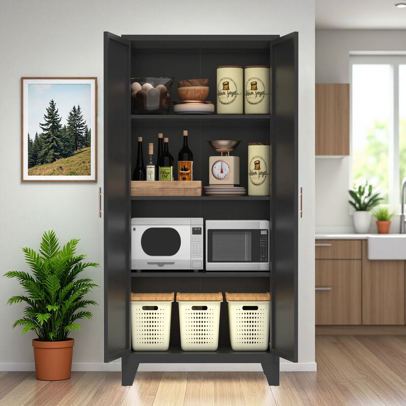 Kegjot 61'' Metal Storage Cabinet image number 1