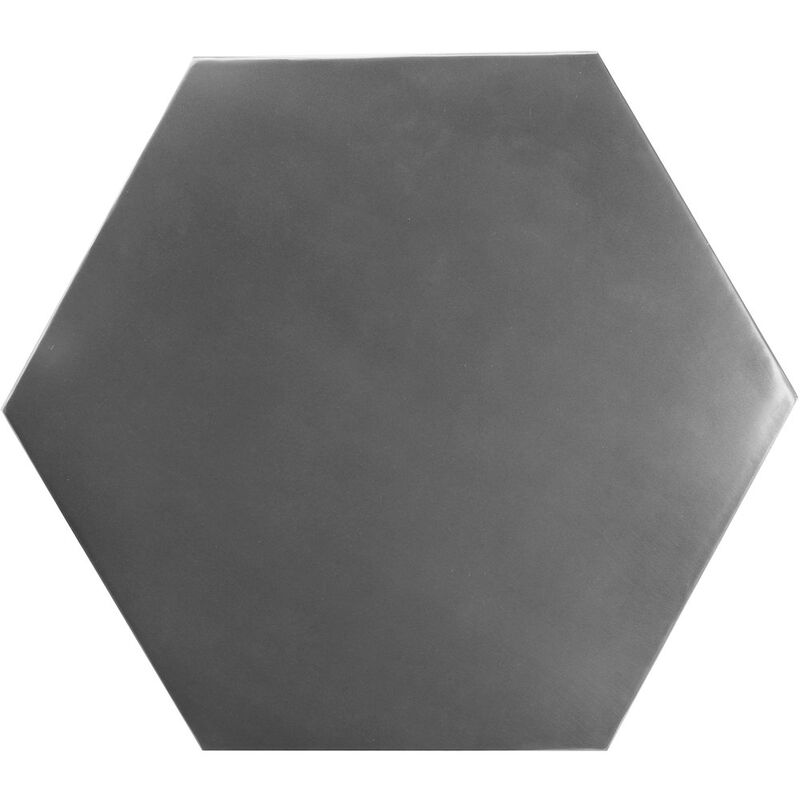 Meridian Furniture Hexagon Brushed Chrome Coffee Table