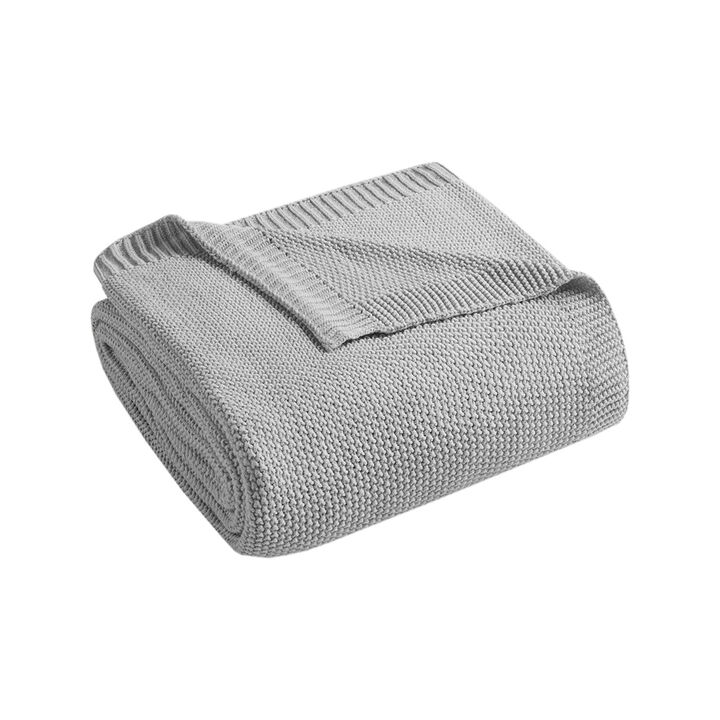 Gracie Mills Lessie Classic Knit Cottage Blanket