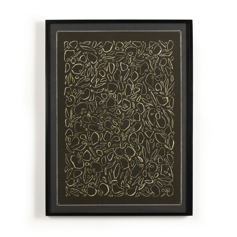 Cream On Black Glimmer by Laurel-Dawn Latshaw image number 0
