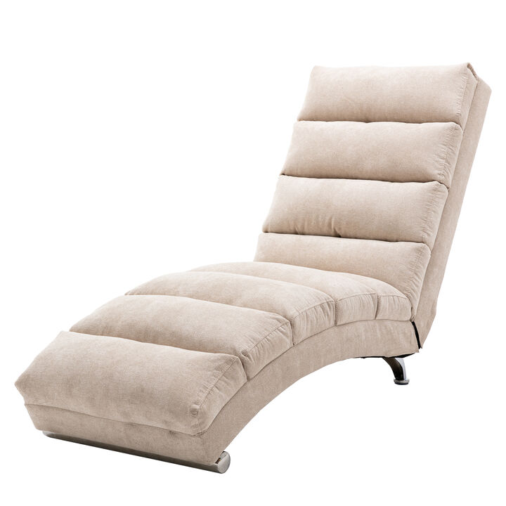 Merax  Linen Massage Chaise Lounge