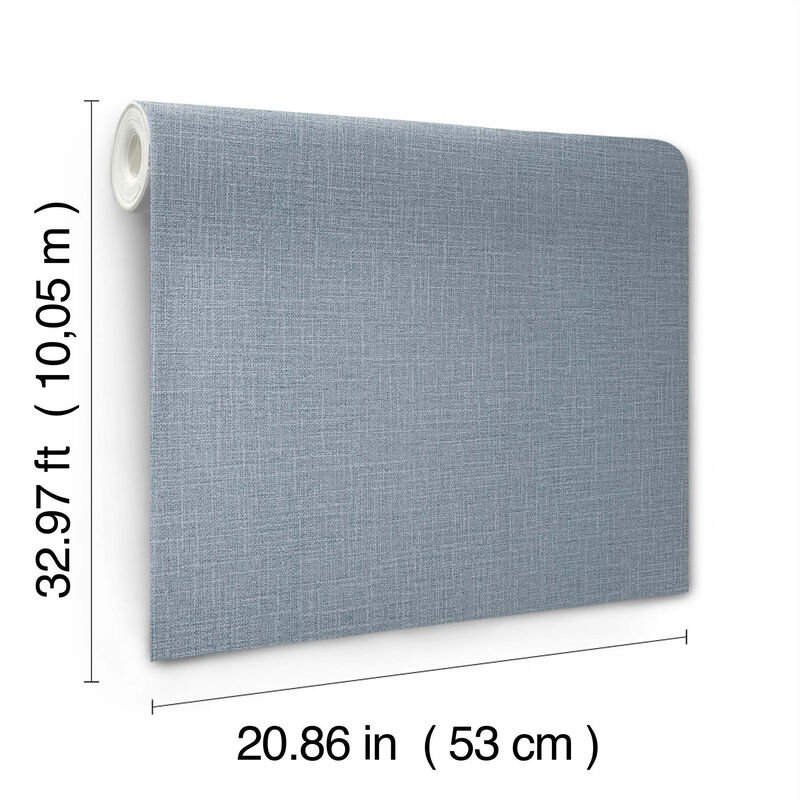 Loom Blue Wallpaper (Set of 2) image number 3