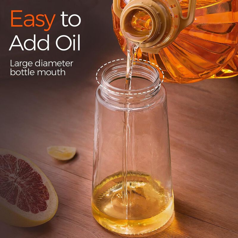 16oz Glass Olive Oil Sprayer Dispenser Bottle image number 8