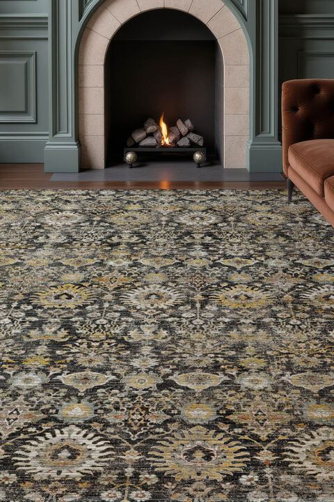 Aristo AR9 Black 9' x 12' Rug