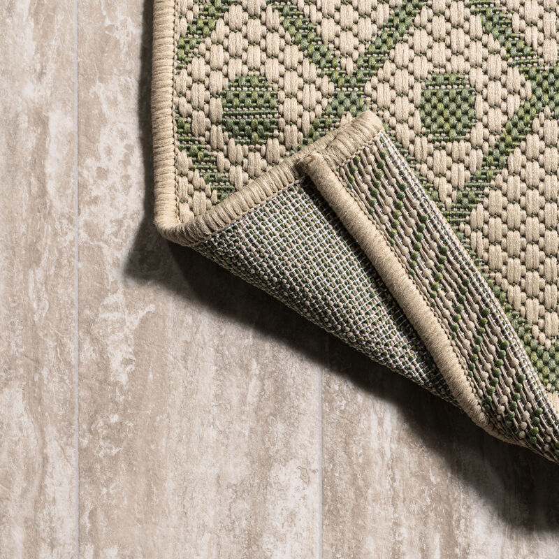 Boho Moroccan Indoor/Outdoor Area Rug