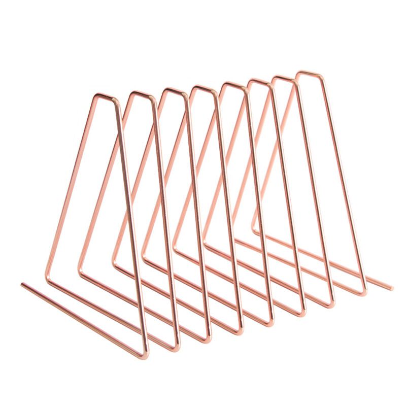 Compressible Metallic Desktop File Organizer