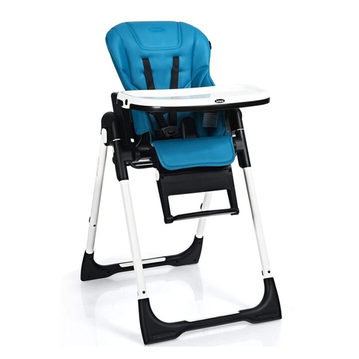 Hivvago 4-in-1 High Chair Booster Seat with Adjustable Height and Recline