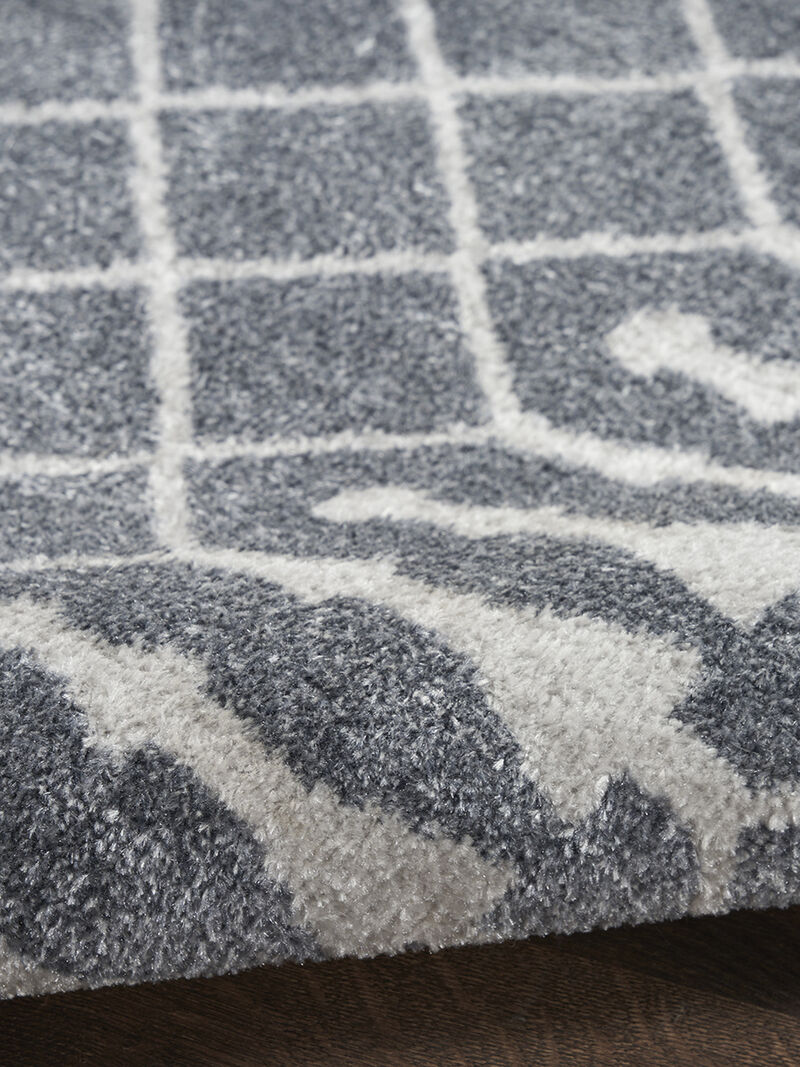 Astra Machine Washable ASW10 Denim 3'3" x 5' Rug