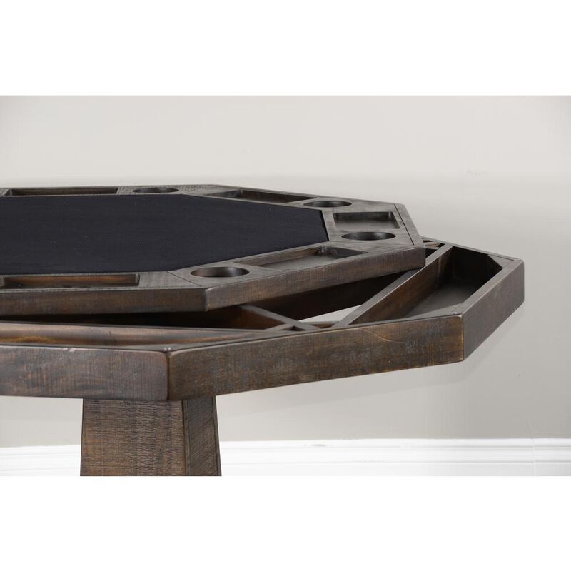 Sunny Designs Reversible Game and Dining Poker Table