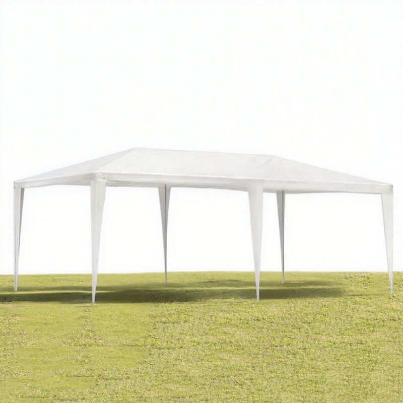 WOW PIONEER 10x20 Foot Outdoor Garden Gazebo Canopy Tent Portable Wedding Party Event Shelter Without Sidewalls image number 3