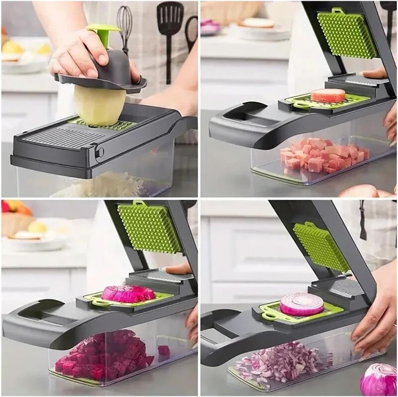 16 in 1 Multi Functional Vegetable Chopper Slicer Dicer image number 3