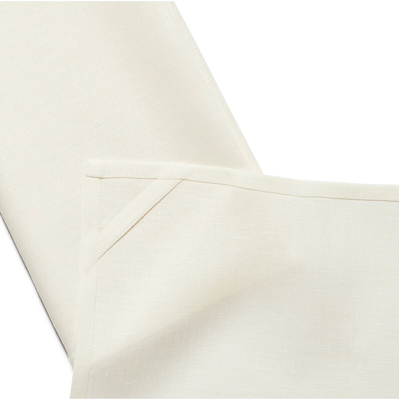 Solino Home Kitchen Linen 100% Linen Kitchen Towels &ndash; Set of 2, 17 x 26 in, Machine Washable, Holiday and Everyday Dining