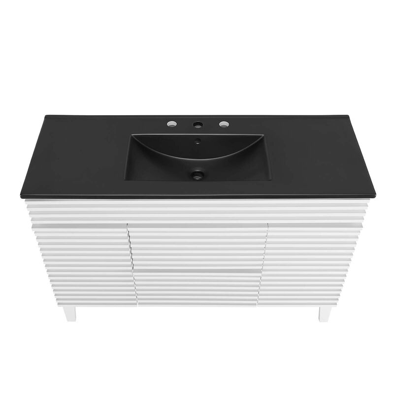 Render 48" Single Sink Bathroom Vanity image number 6