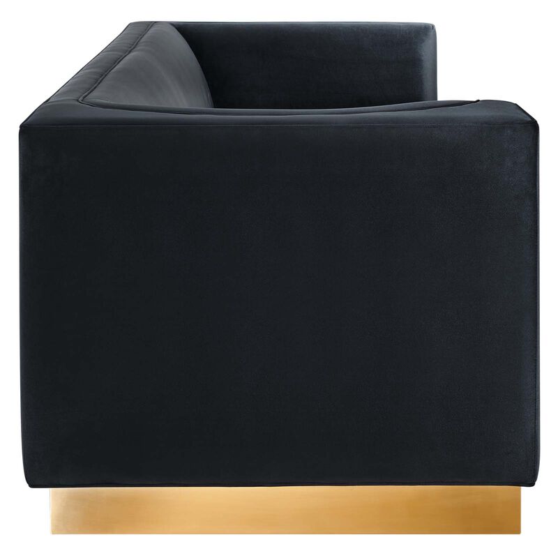 Eminence Upholstered Performance Velvet Sofa image number 5