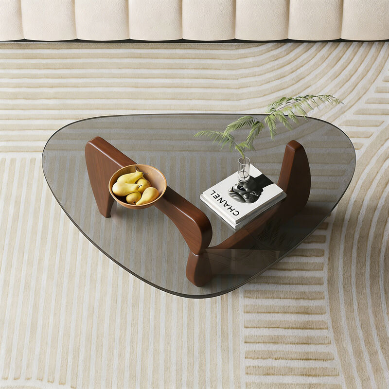 Sturgu Modern Glass Coffee Table image number 6
