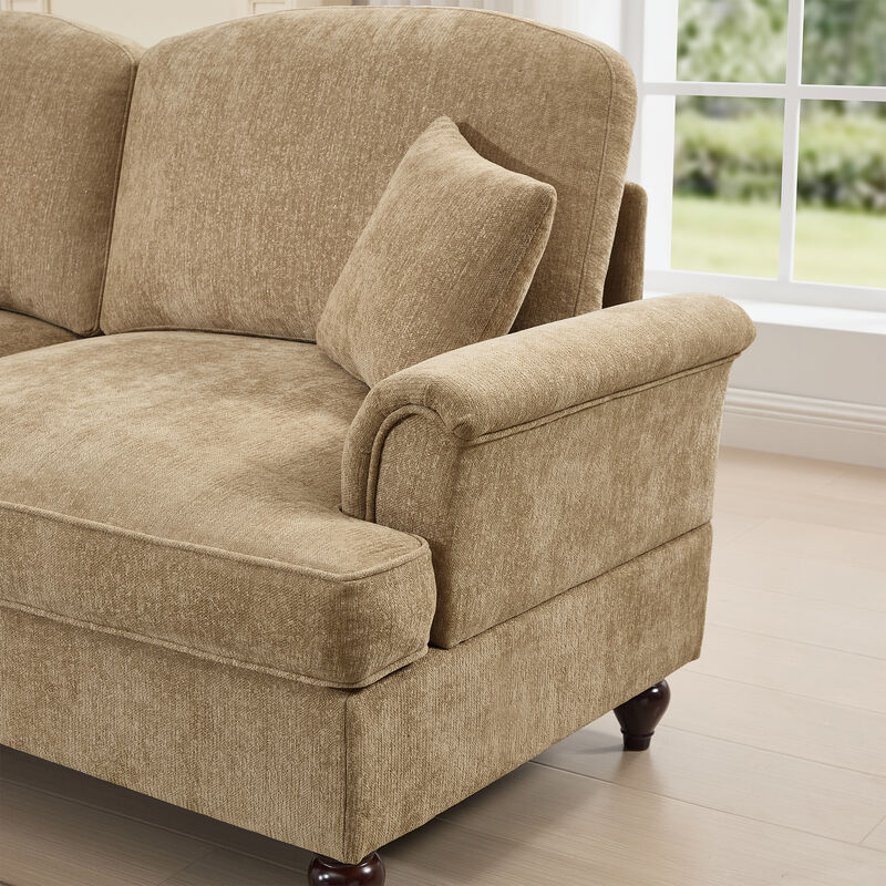 Tugweb U Shape Sectional Sofa image number 5