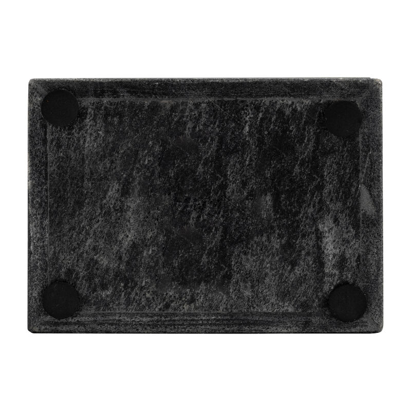 Marble, 7x5 Rectangular Box - Knob, Black image number 5